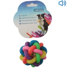 Nobleza zamotaná loptička so zvončekom 6,8cm